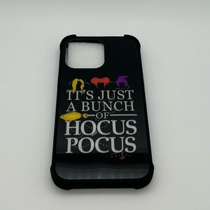 Hocus Pocus Themed Black Phone Case for iPhone 14 Pro Max